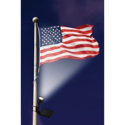 solar powered flag light