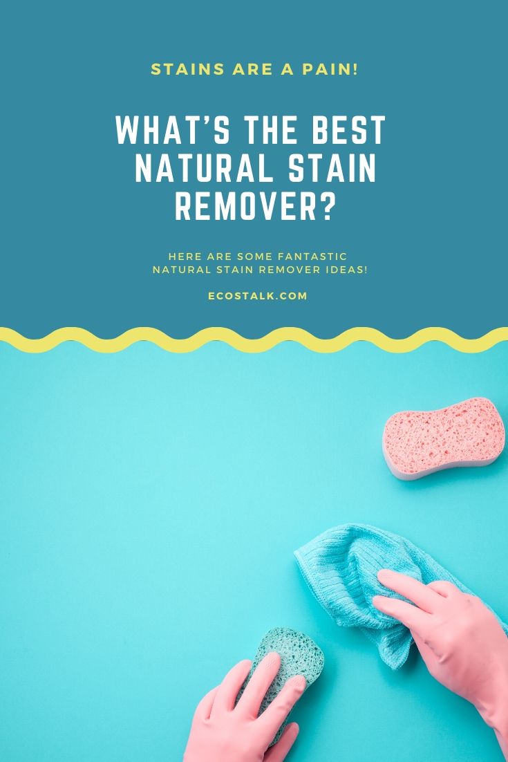 best natural stain remover pinterest