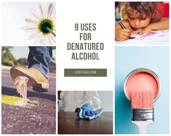 denatured alcohol uses